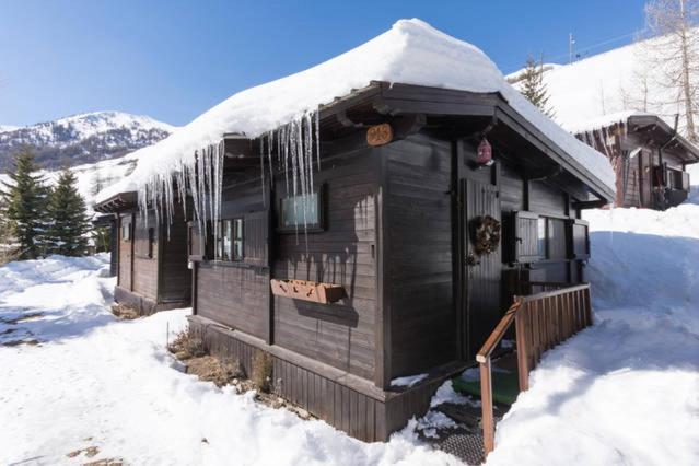 Вилла Lo Chalet Dello Sciatore Боргата-Сестриере Экстерьер фото